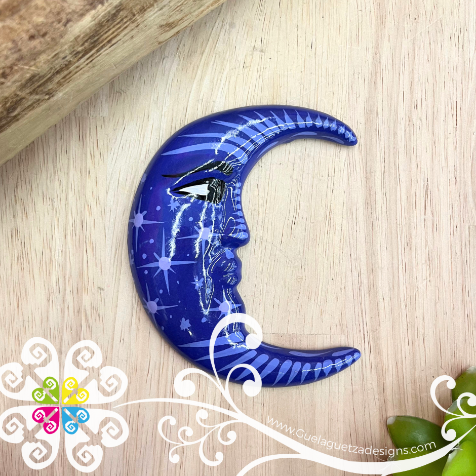 Medium Purple Sun & Moon Set - Wall Decor