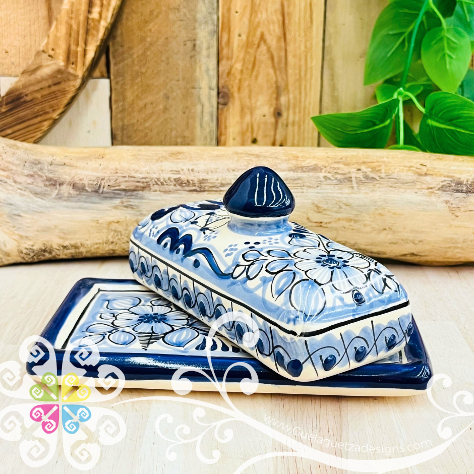 Talavera Butter Dish - Talavera Kitchen