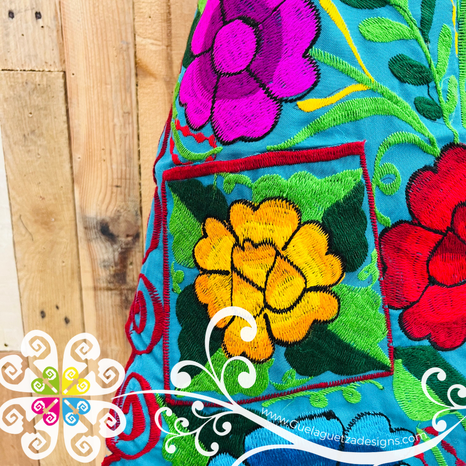 Flores Chiapas Apron - Mandil Artesanal