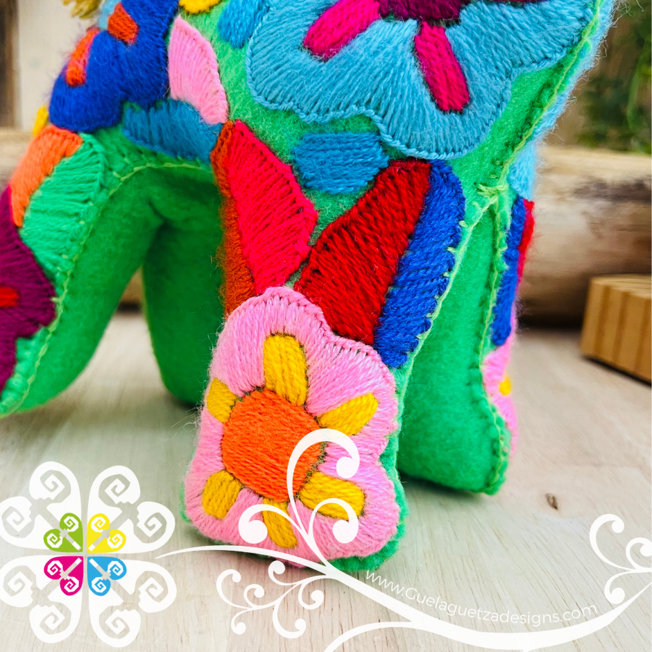 Embroidered Deer - Chiapas Stuffed Animal