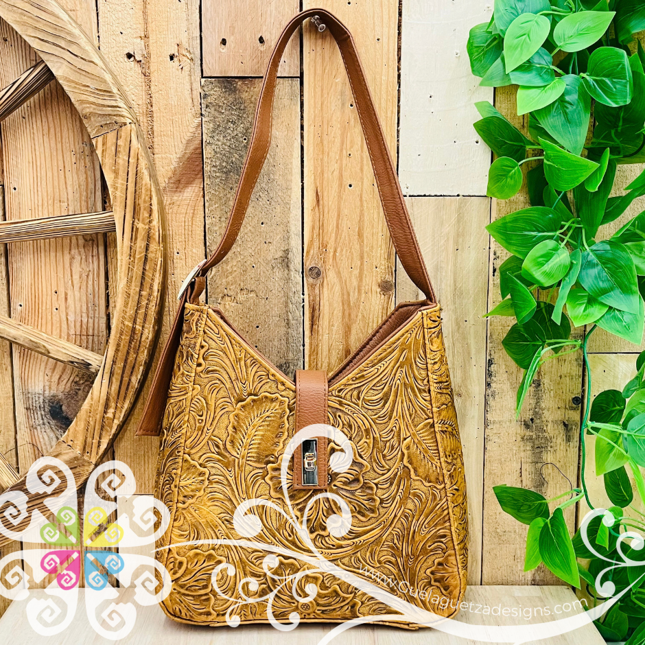 Elena Leather Purse - Bolsa de piel