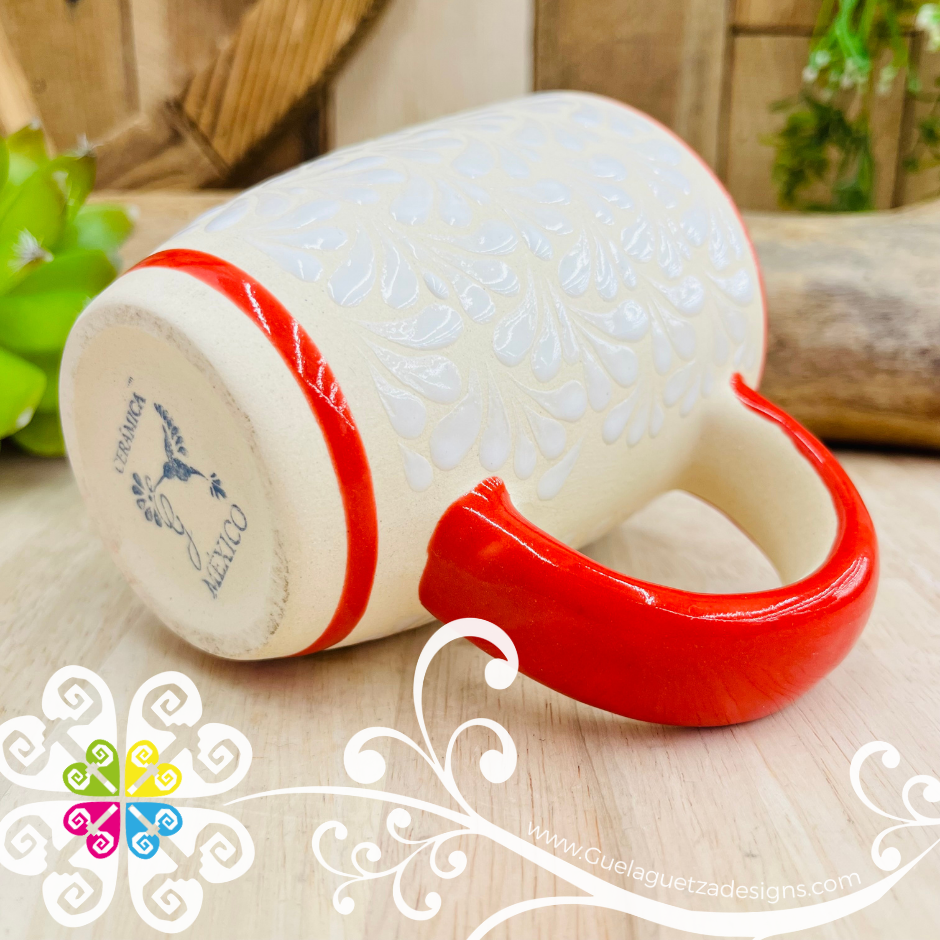 Taza Cono Mrs. Claus - Barro Alta Temperatura - Single Clay Mug