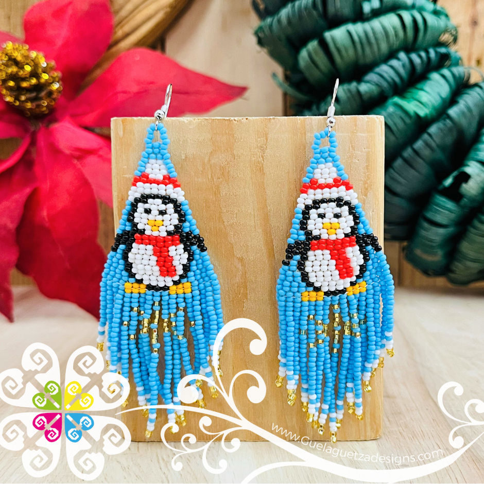 Snowman Fleco - Christmas Beaded Earrings