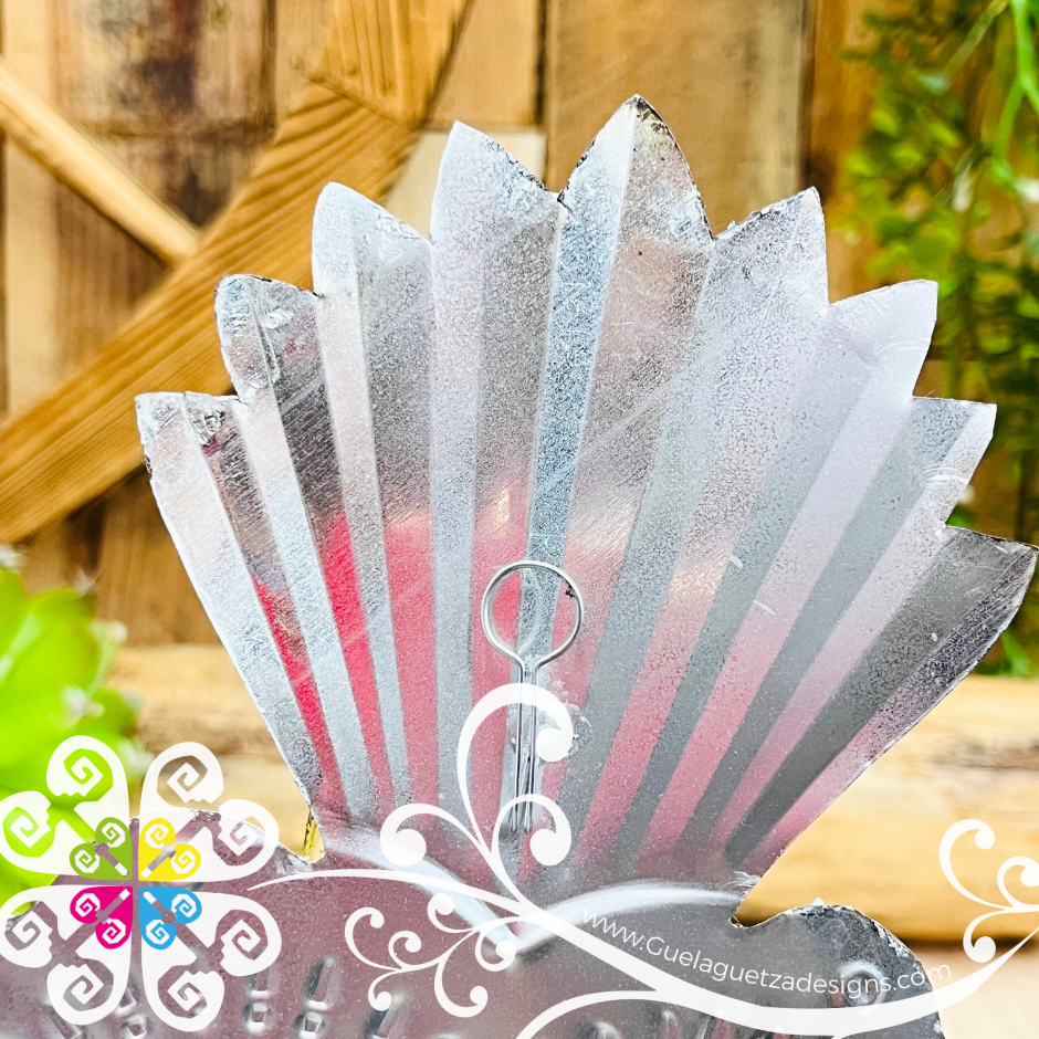 Medium Cobrizado Corazon Milagro - Hojalata San Miguel Collection