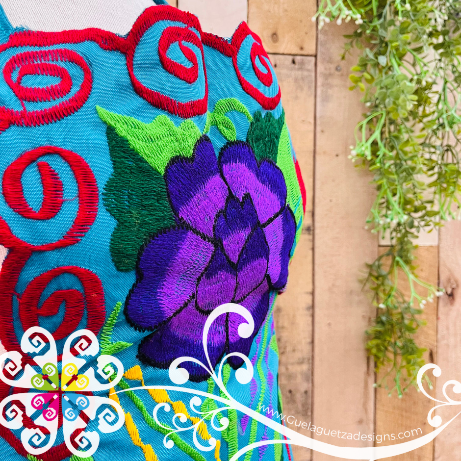 Flores Chiapas Apron - Mandil Artesanal