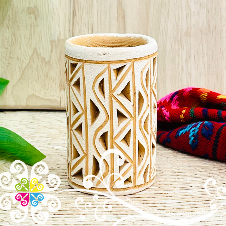 Mini Pencil Holder - Barro Atzompa