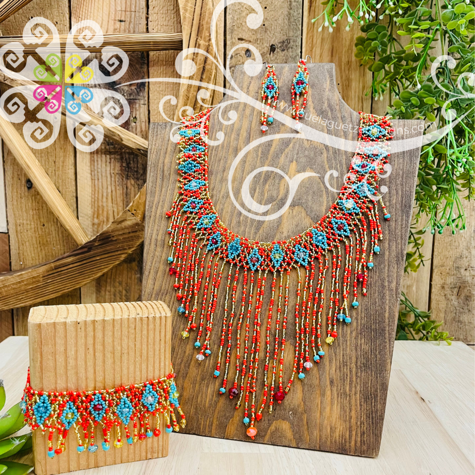 Beaded Quetzal Set