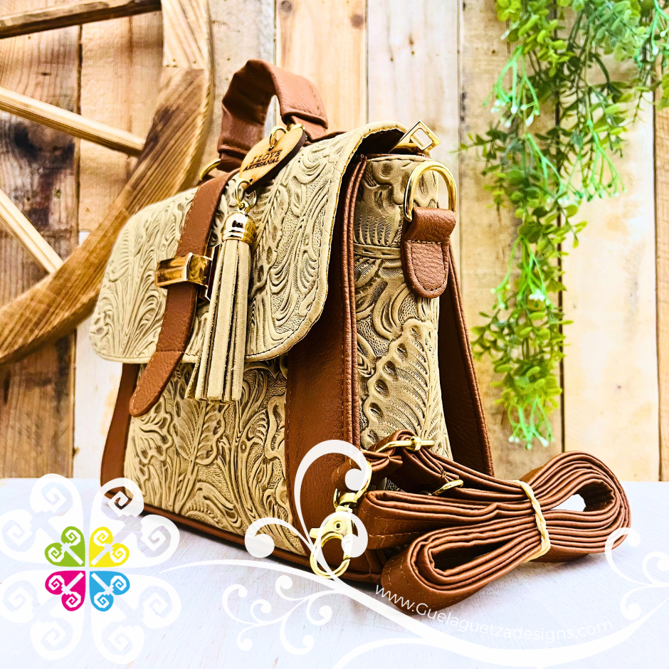 Karina Leather Purse - Bolsa de piel