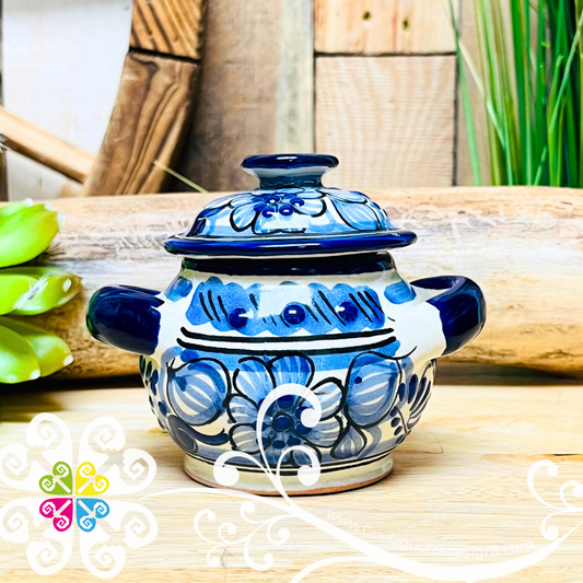 Small Talavera Sugar Bowl - Talavera Azucarera