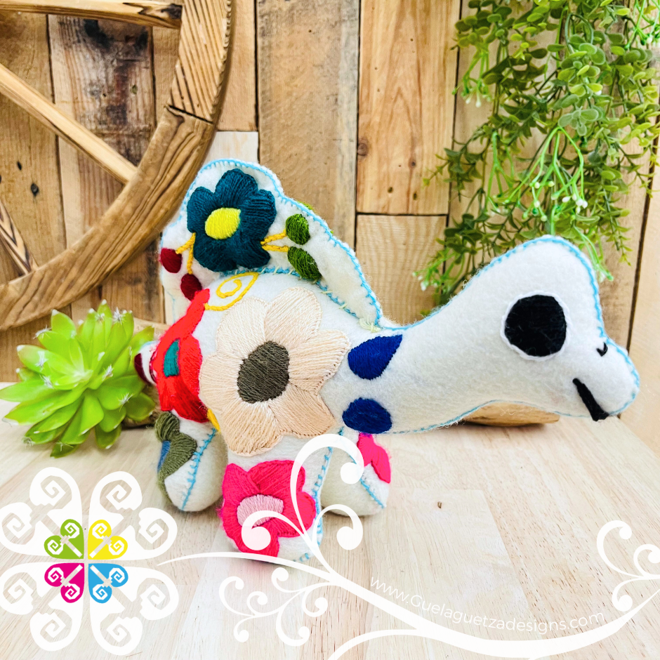 Embroidered Stegosaurus - Chiapas Stuffed Animal