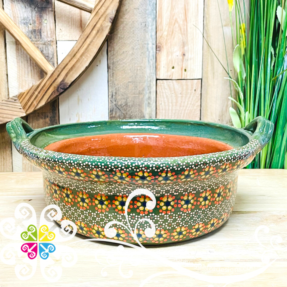 Large Capula Clay Fino Cazuela Arrozera - Capula Fino Clay Cazuela ...