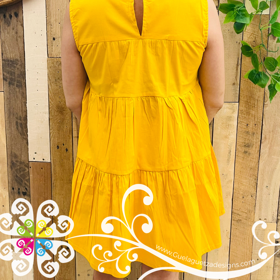 Large Bata Lupita - Embroider Women Dress