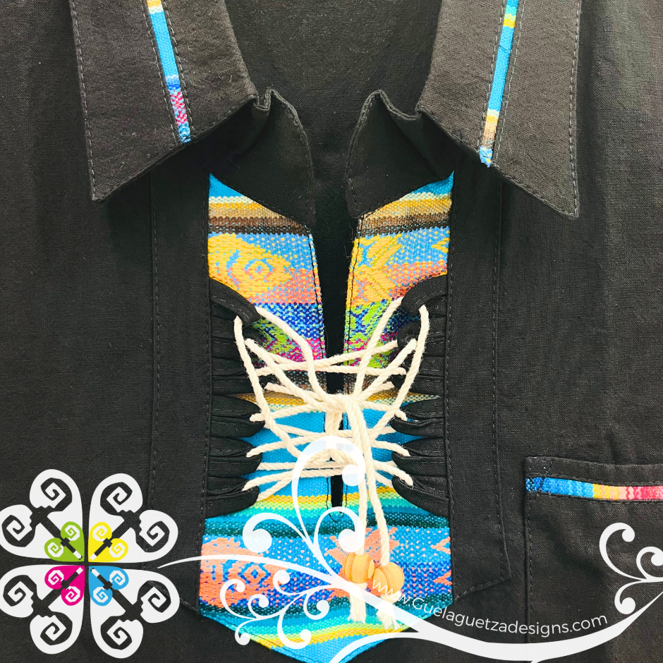 Black Coralillo Jareta Shirt - Men Shirt