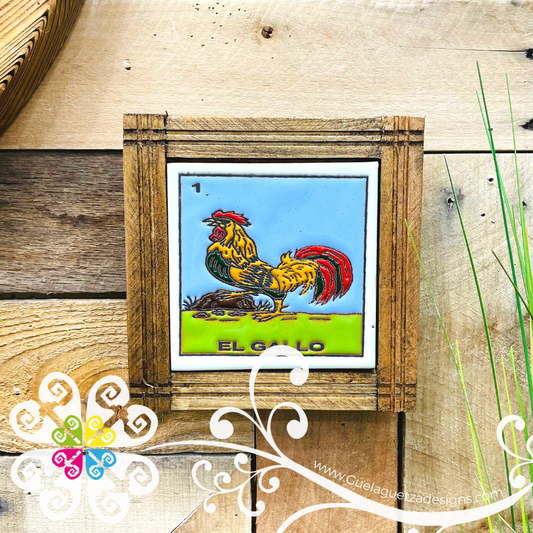 El Gallo - LoteriaMX Wall Art