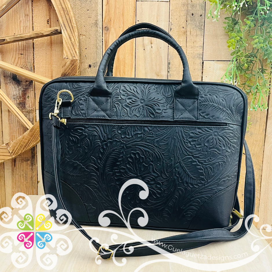 Diana Leather Laptop Bag- Bolsa de piel