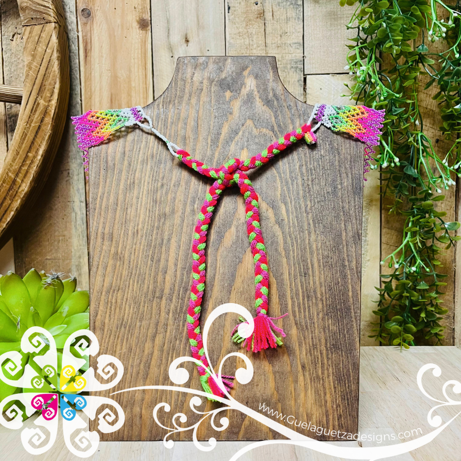 Margarita Beaded Necklace - Huichol Necklace