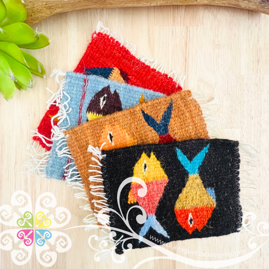 Pescado Coaster Set -  14.5x4.25 cm Teotitlan Collection