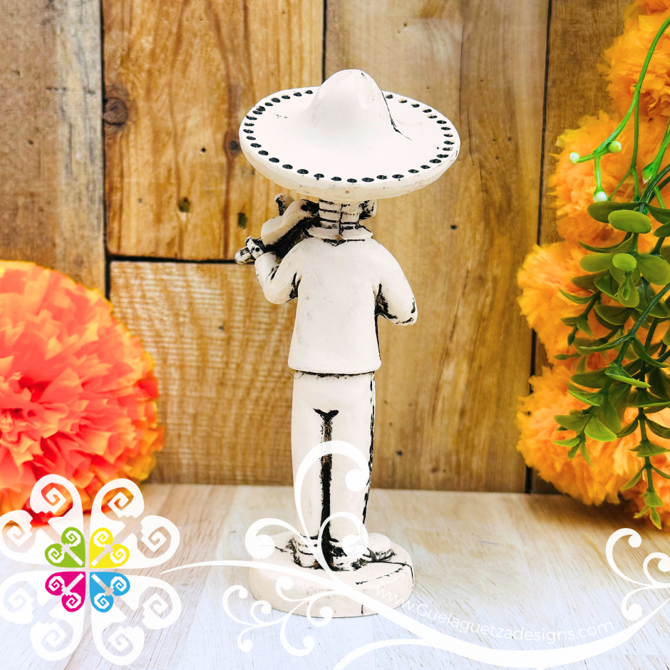 Small Resin Musico - Day of the Dead Decoration Statue
