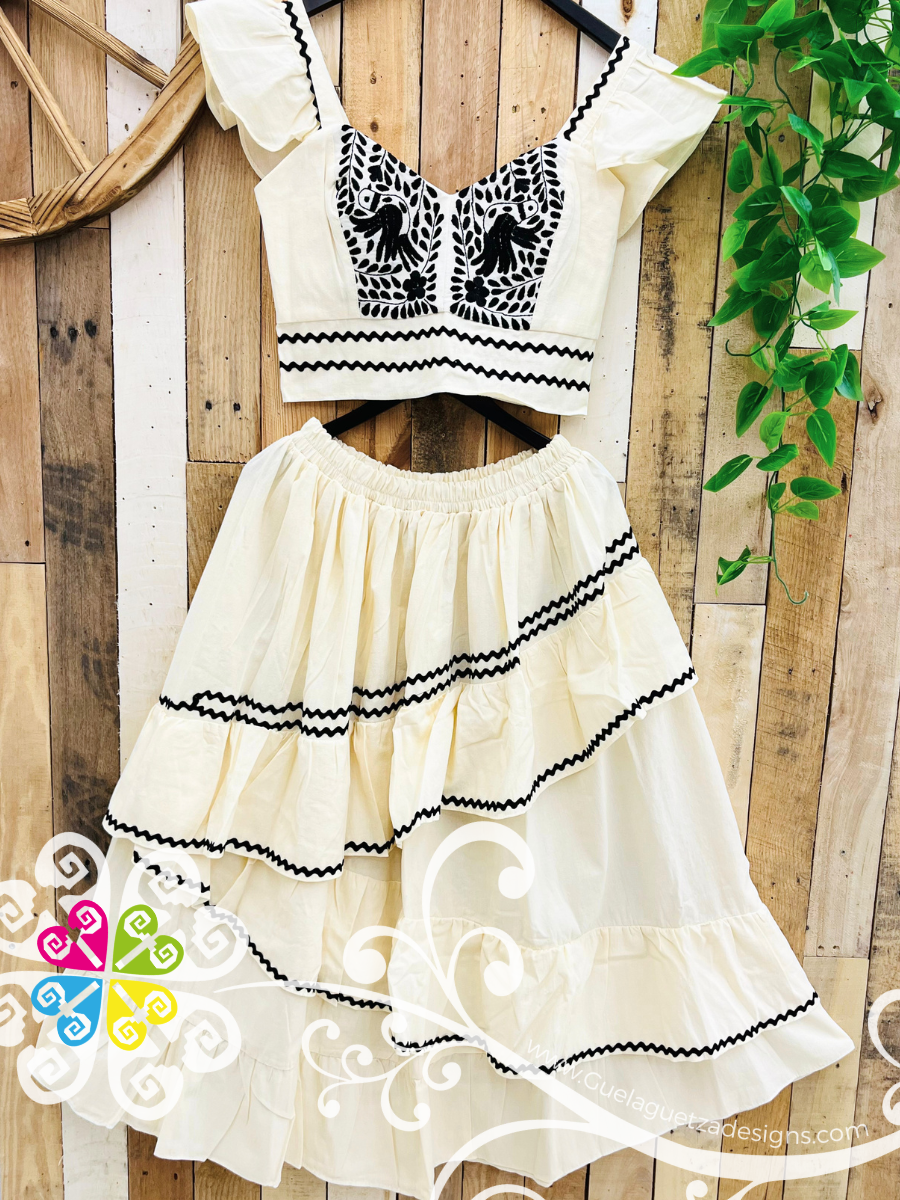 Espiguilla Set- Women Top and Skirt Set