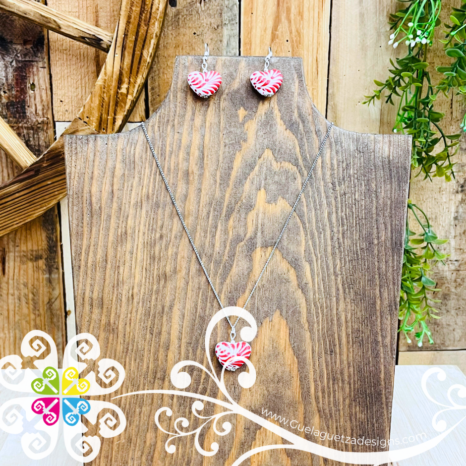 Corazones Talavera Necklace Set - Talavera Accessories