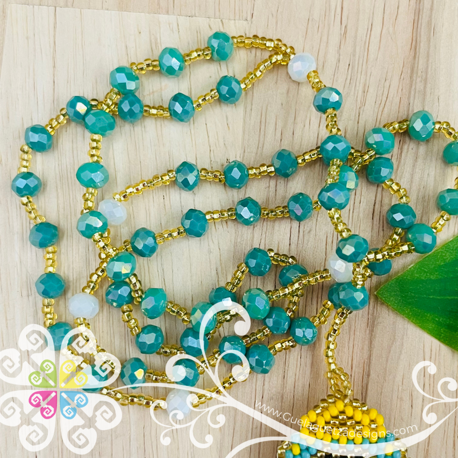 Guadalupe Beaded Necklace - Beaded Necklace