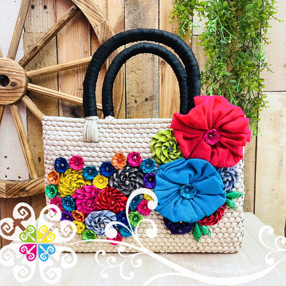 Corazon Square Palm Bag - Bolsa de Palma Artesanal