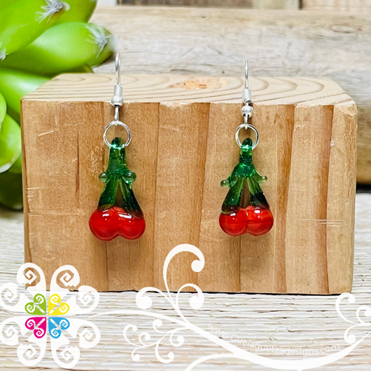 Alimentos - Artisan Glass Earrings