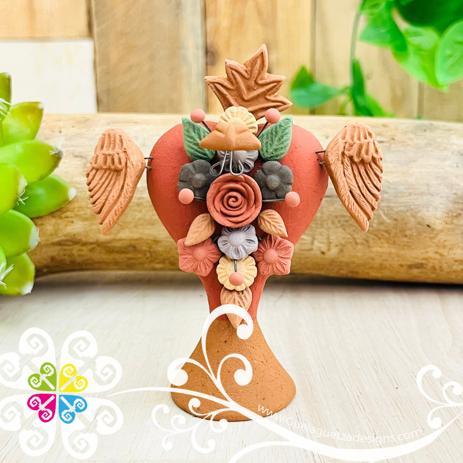 Mini Corazon Home Decor - Barro Metepec