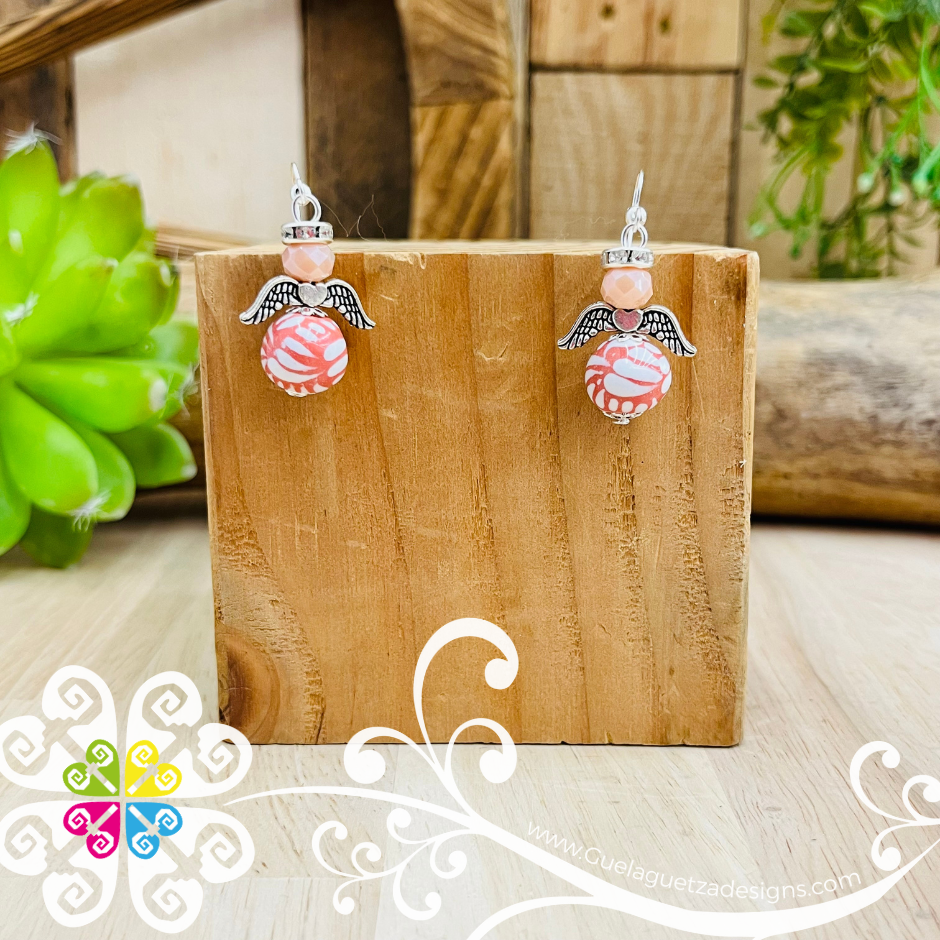 Angelitos Talavera Earrings - Talavera Accessories
