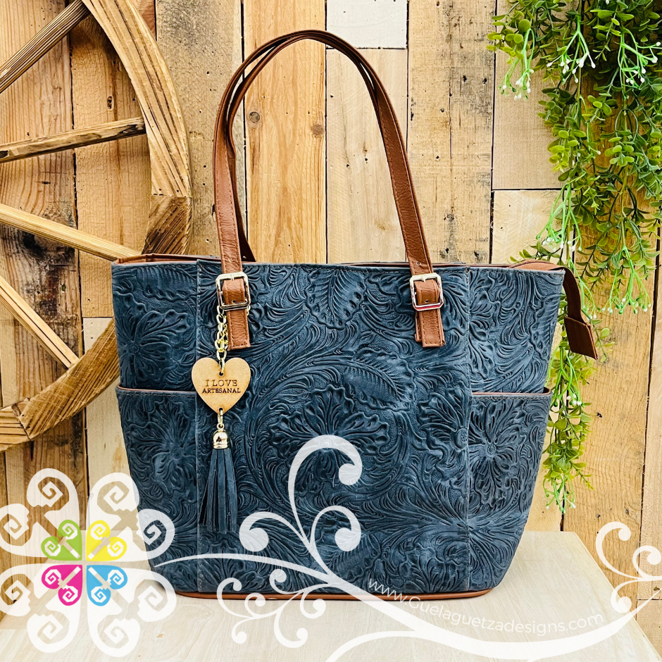Lupita Leather Purse - Bolsa de piel