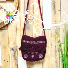Hand Embroidered Puebla Bag - Crossbody Bag
