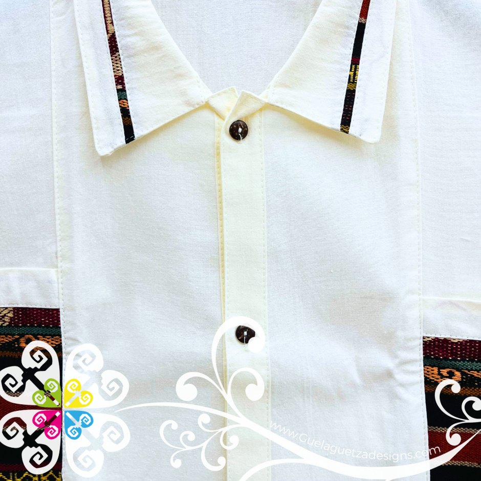 Beige Men Coralillo Shirt Double Lines - Men Shirt