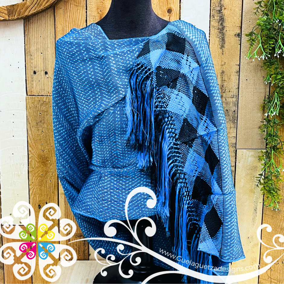 Rebozo Fino Bolita - Mexican Scarf