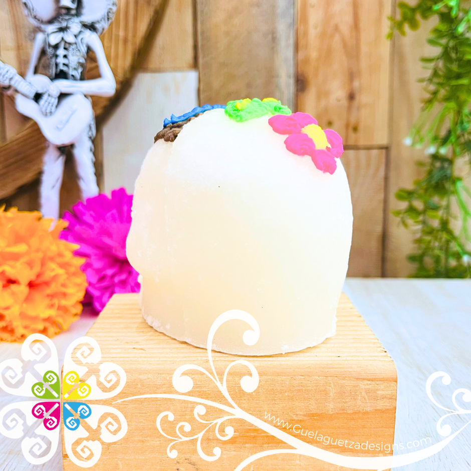 Medium Decorated Sugar Skull  - Calaverita de Azucar