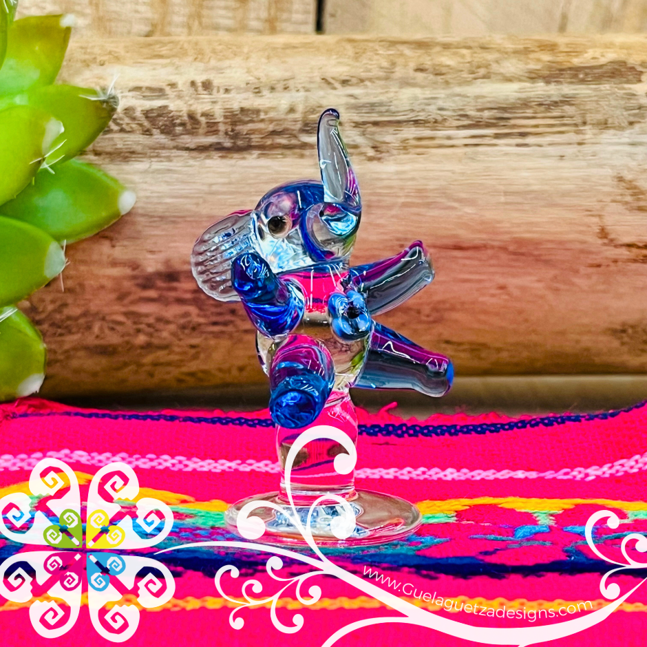 Mini Glass Elephants - Vidrio Soplado Trinkets