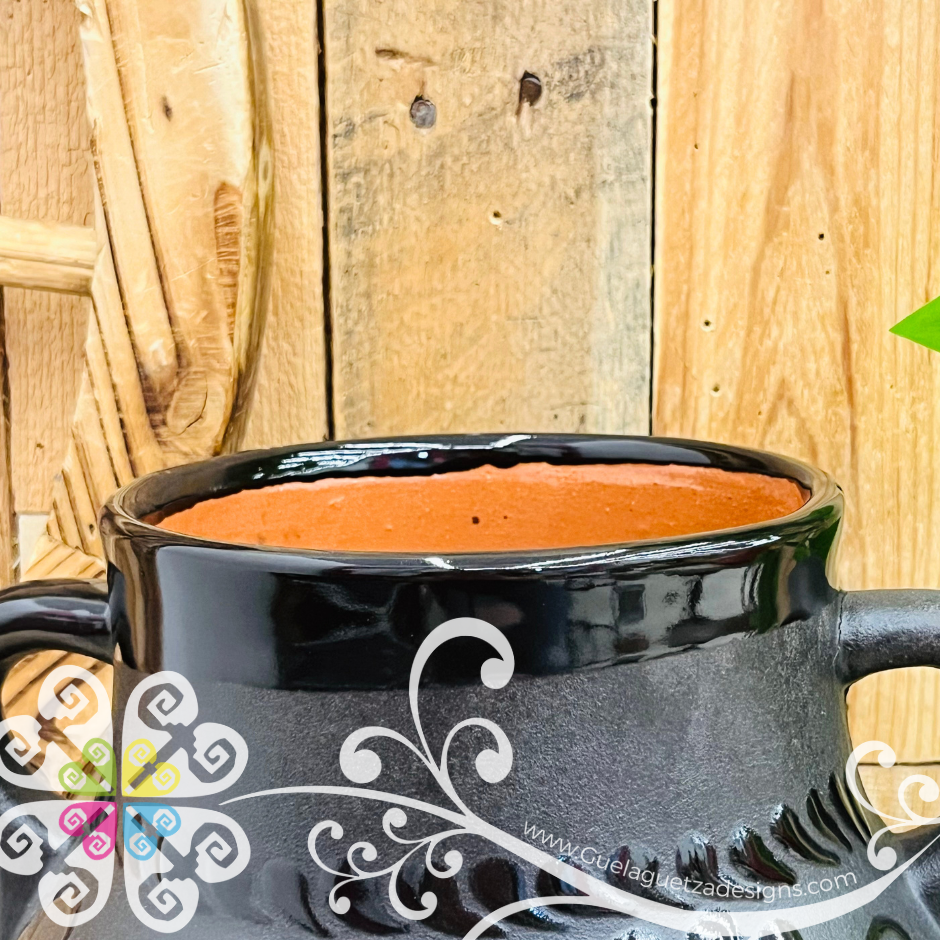 Black Espiga Olla Bule - Home Decor