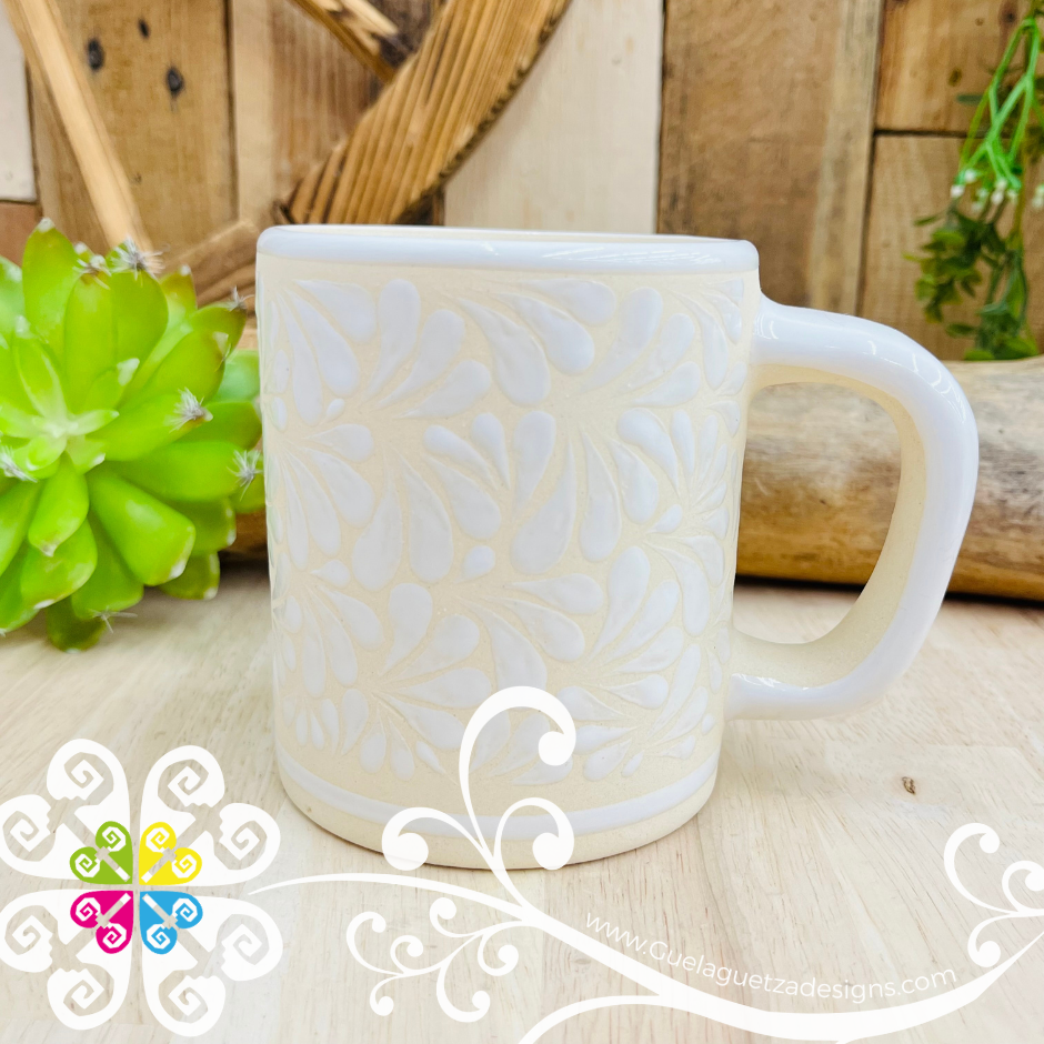 Taza Recta Navideña - Barro Alta Temperatura - Single Clay Mug