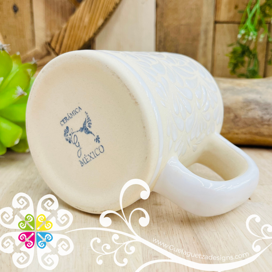 Taza Recta Navideña - Barro Alta Temperatura - Single Clay Mug