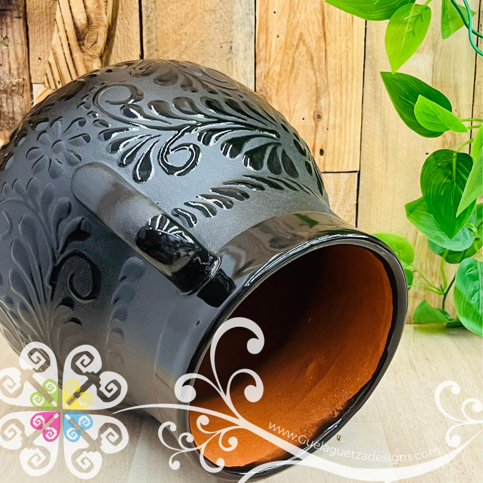 Black Espiga Olla Bule - Home Decor