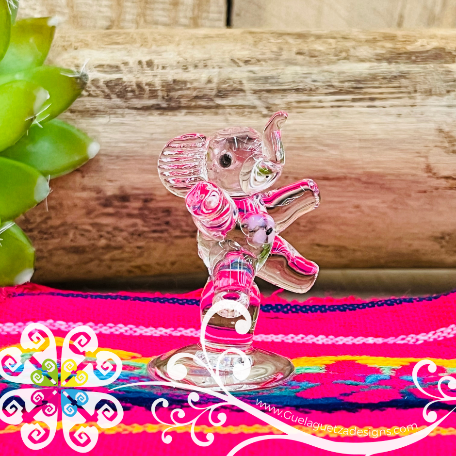 Mini Glass Elephants - Vidrio Soplado Trinkets