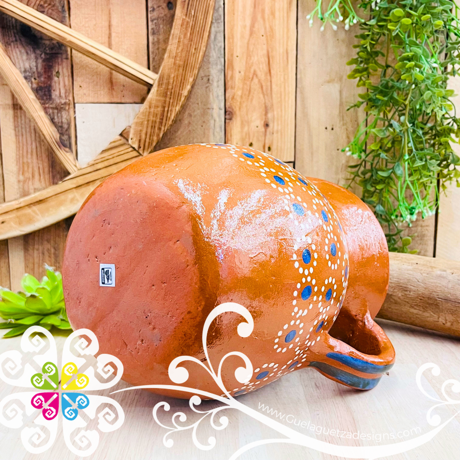 Large Dots Pitcher - Capula Sencillo Clay Kitchen