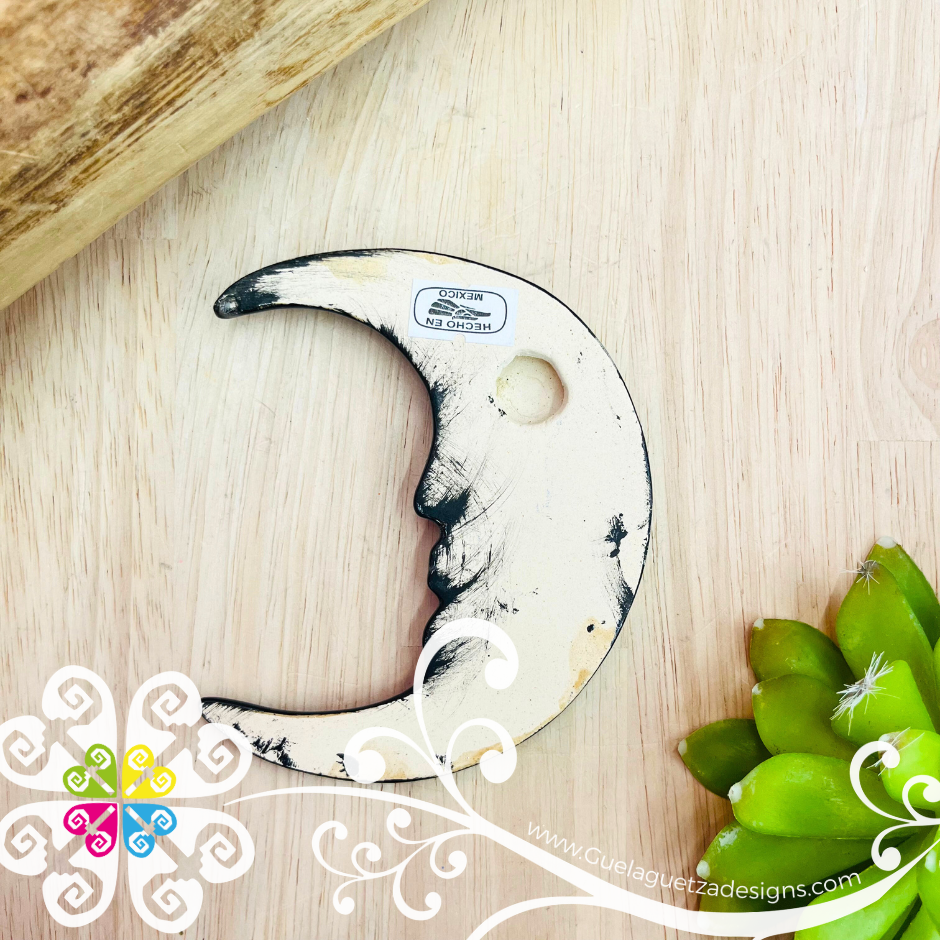 Large Black Sun & Moon Set - Wall Decor