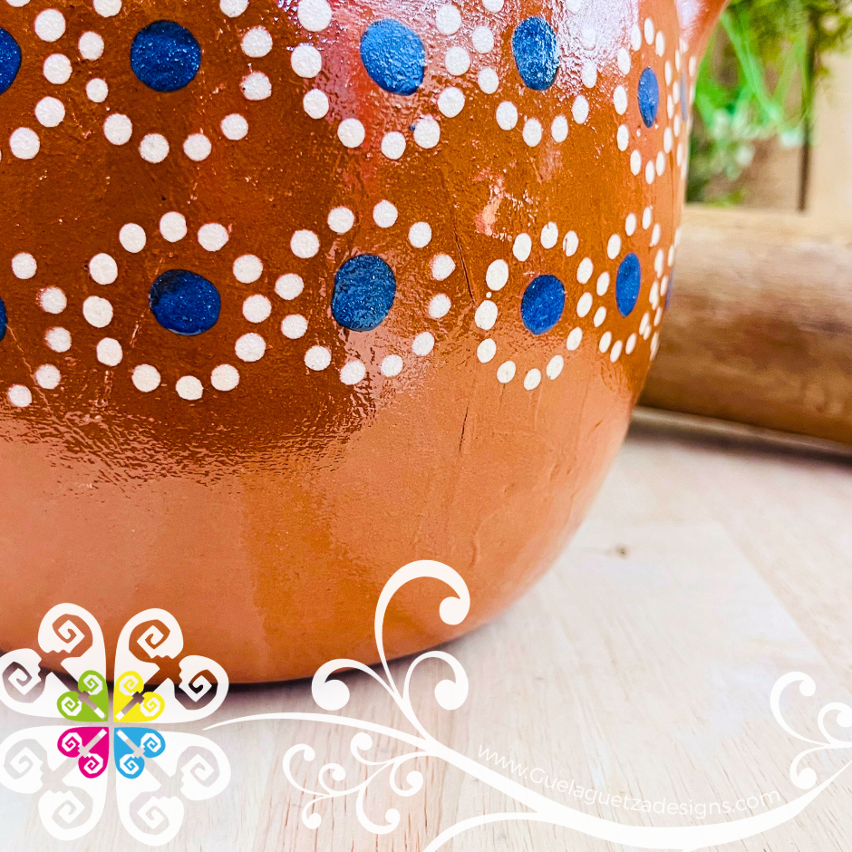 Large Dots Pitcher - Capula Sencillo Clay Kitchen