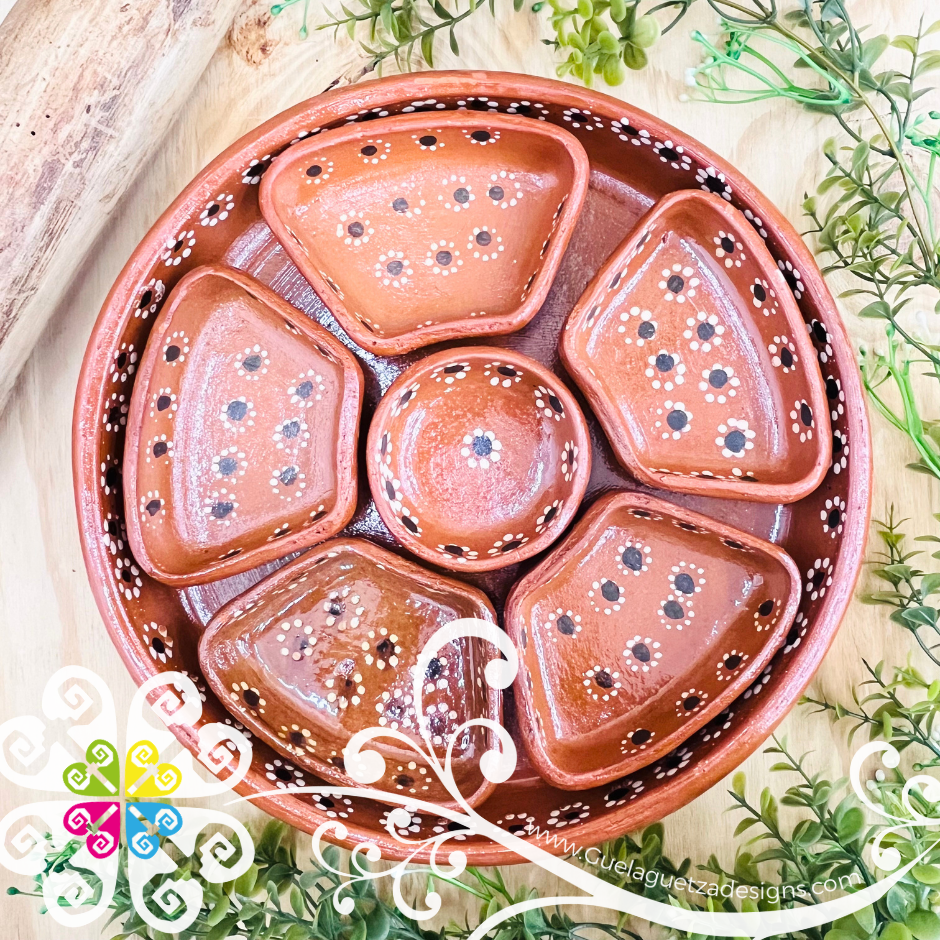 Capula Sencillo Botanero Tray - Capula Sencillo Clay Kitchen