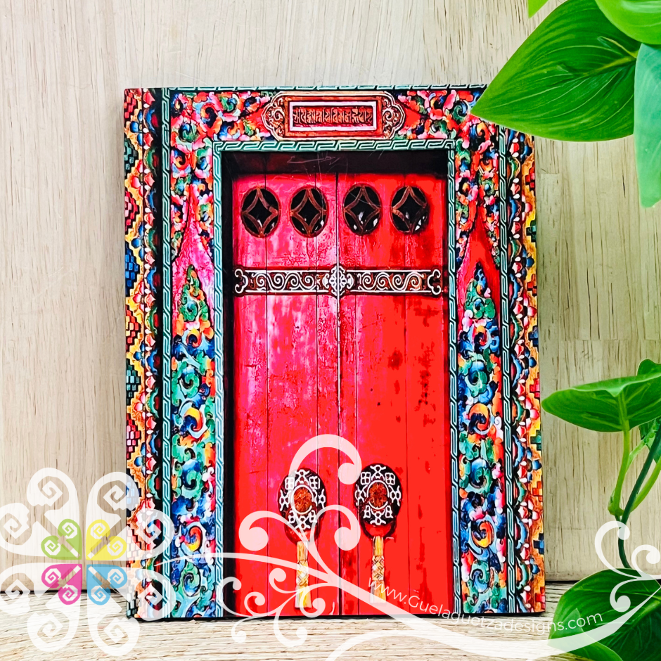 Cuadro Colores Mexicanos Wood Wall Art - Litografia