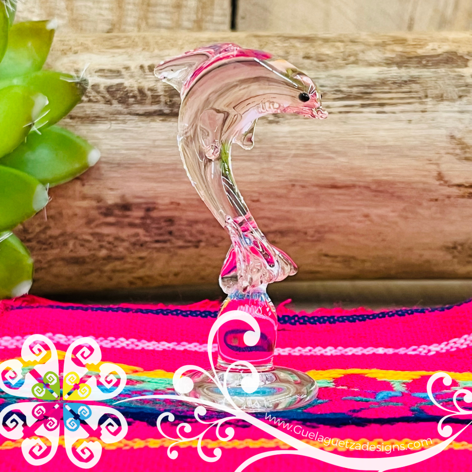 Mini Glass Dolphins - Vidrio Soplado Trinkets