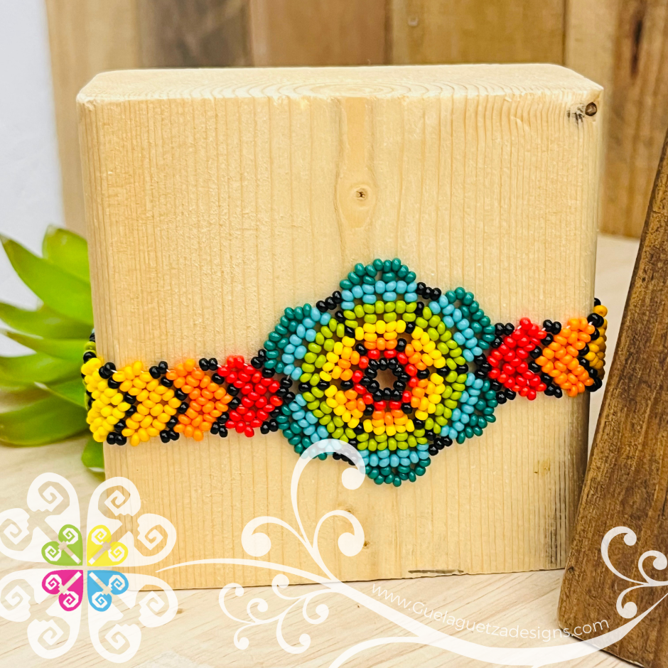 Sunflower V Style Beaded Set