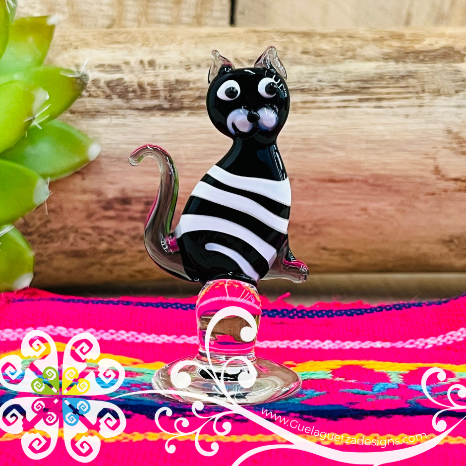 Mini Glass Cat - Vidrio Soplado Trinkets