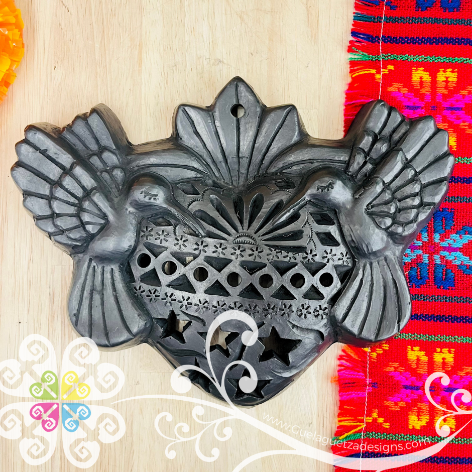 Colibri Corazon De Pared - Barro Negro Oaxaca