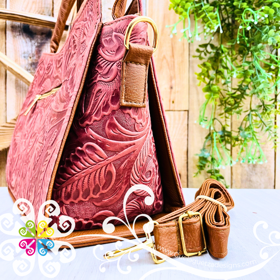 Bochis Leather Purse - Bolsa de piel